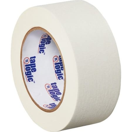 Tape Logic Masking Tape, 2x60 yd., White, PK12, 2" W x 60 yds L, White, 12 PK T93700312PKW